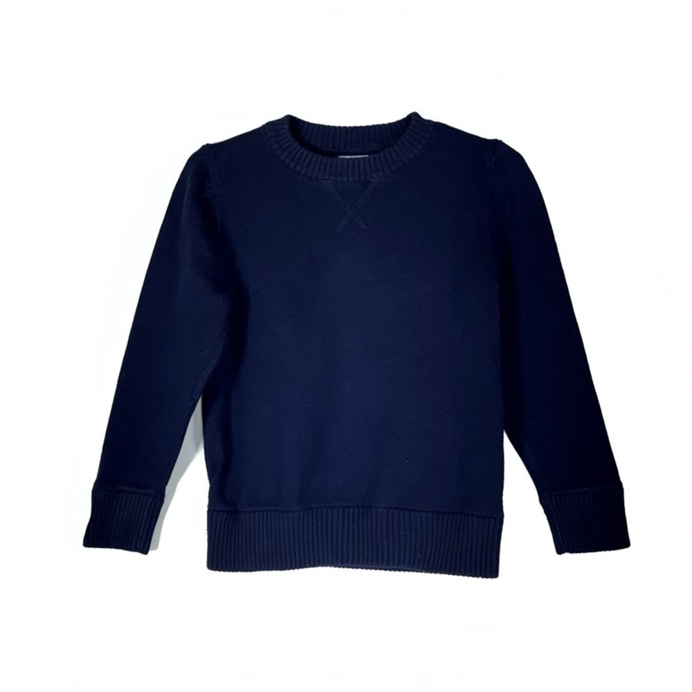 babyGap Boy’s Navy Crewneck Knit Sweater
